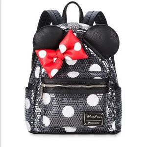 COPY - Minnie Mouse Sequined Mini Backpack by Loungefly